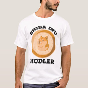 Shiba Inu Hodler Crypto Token-Münzkryptowährung T-Shirt