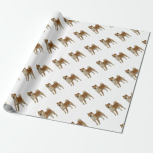 Shiba Inu Hund Geschenkpapier