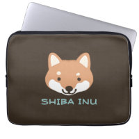 Shiba Inu Hund mit benutzerdefiniertem Text