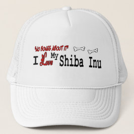 Shiba Inu (I Liebe) Hat Truckerkappe