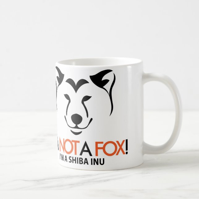 Shiba Inu: Ich bin nicht eine offizielle Tasse Fox (Rechts)