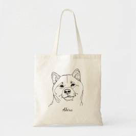 Shiba Inu individualisierbare Totttasche Tragetasche