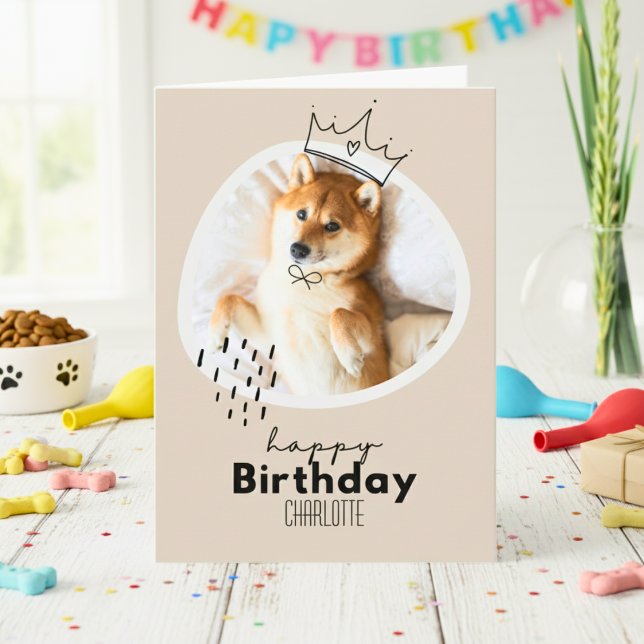 Shiba Inu Inspiriert Geburtstagskarte Karte (Shiba Inu Inspired Birthday Card)