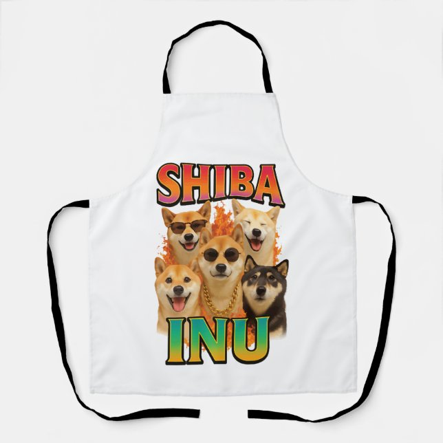 Shiba Inu Kopie Schürze (Vorderseite)