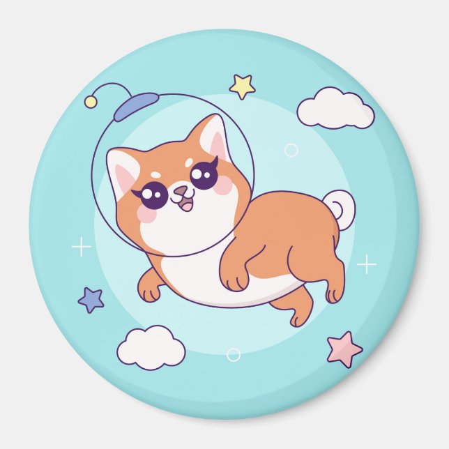 Shiba Inu Magnet (Vorne)
