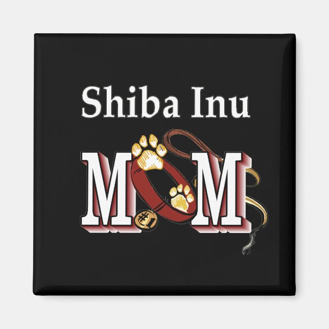 Shiba Inu MAMA Geschenke Magnet (Vorne)