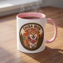 Shiba Inu Mama Kaffeetasse | Shiba-Hund-Mama-Gesch
