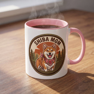 Shiba Inu Mama Kaffeetasse | Shiba-Hund-Mama-Gesch
