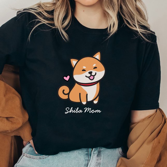 Shiba Inu Mama Shiba Dog Owner T - Shirt (Von Creator hochgeladen)