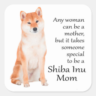 Shiba Inu Mama Stickers