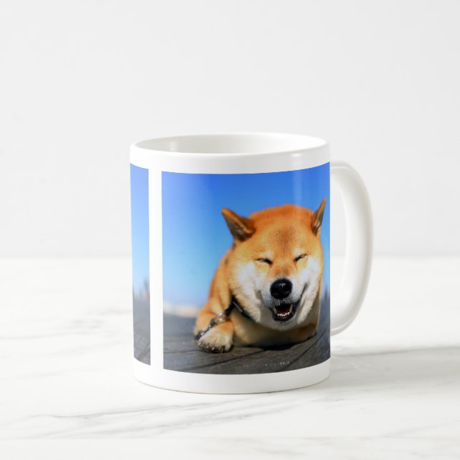 Shiba-inu Maru Tasse (VorderseiteRechts)
