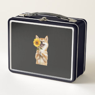 Shiba Inu   Metall Brotdose