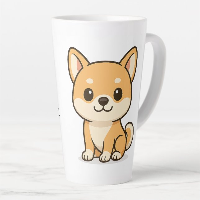 Shiba Inu Milchtasse (Rechte Ecke)