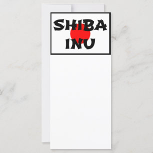 shiba inu name auf japanischer flagge