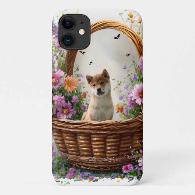 Shiba Inu Puppy Case-Mate iPhone Hülle (Rückseite)