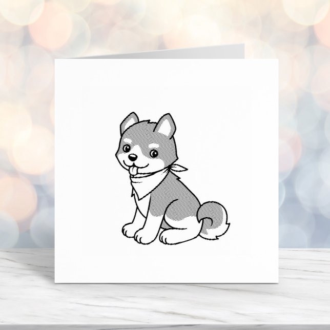 Shiba Inu Puppy Dog Permastempel (Von Creator hochgeladen)