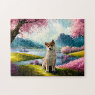 Shiba Inu Puppy Puzzle