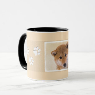 Shiba Inu (rote) Malerei - ursprüngliche Tasse