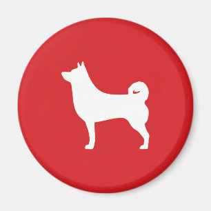 Shiba Inu runder Magnet