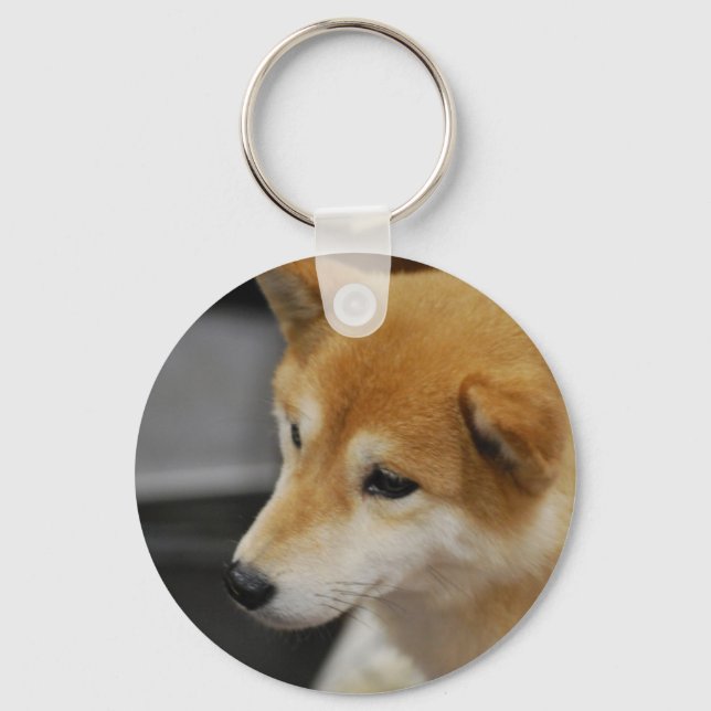 Shiba Inu Schlüsselanhänger (Vorderseite)