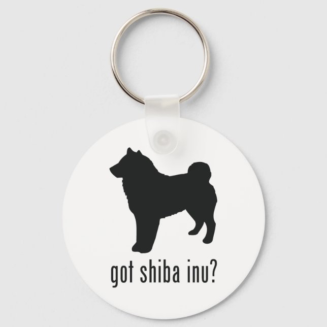 Shiba Inu Schlüsselanhänger (Vorderseite)
