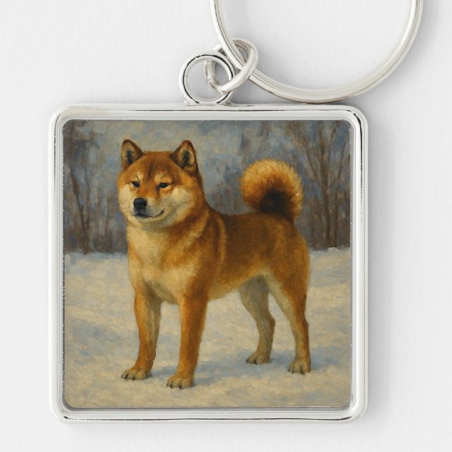 Shiba Inu Schlüsselanhänger (Vorne)