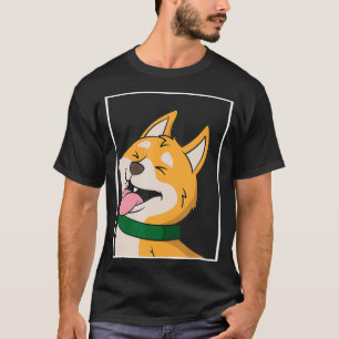 Shiba Inu Selfie Tier Selbstporträt Hunde Liebhabe T-Shirt