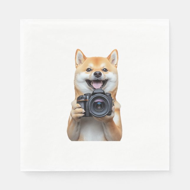 Shiba Inu     Serviette (Vorderseite)