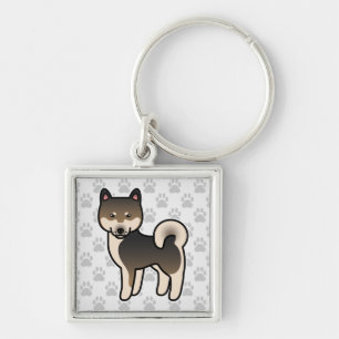 Shiba Inu Sesame Schlüsselanhänger