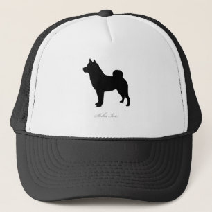 Shiba Inu Silhouette Truckerkappe
