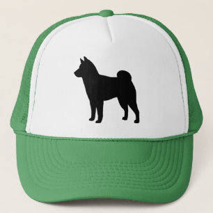 Shiba Inu Silhouette Truckerkappe