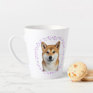 Shiba Inu Tasse – Personalisiertes Pastell-Lavende