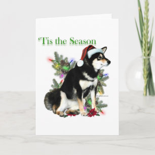 Shiba Inu ‘Tis Feiertagskarte