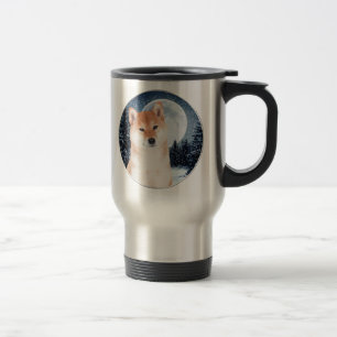 Shiba Inu Travel Mug Reisebecher