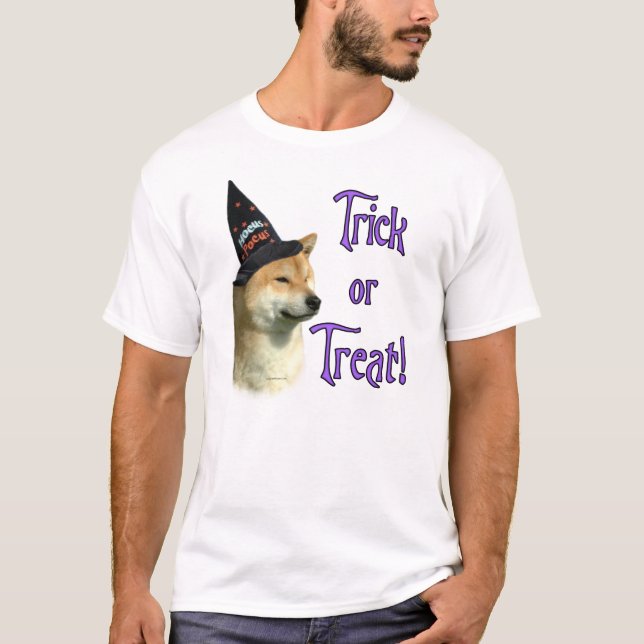 Shiba Inu Trick T-Shirt (Vorderseite)