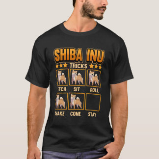 Shiba Inu Tricks Naughty Pet Puppy Trainer Mama Va T-Shirt