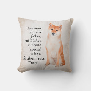 Shiba Inu Vater Pillow Kissen