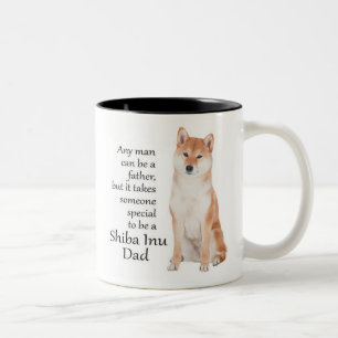 Shiba Inu Vater-Tasse Zweifarbige Tasse