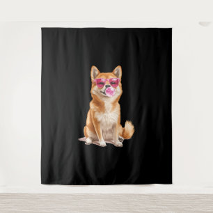 Shiba Inu Wandteppich