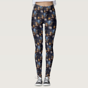 Shiba Inu Weihnachtsfeiertage Leggings