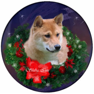 Shiba Inu Weihnachtsgeschenke Ornament Fotoskulptur Ornament