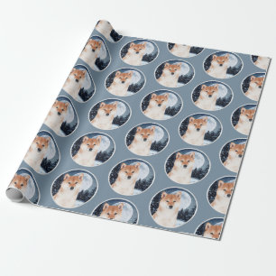 Shiba Inu WeihnachtsPackpapier Geschenkpapier