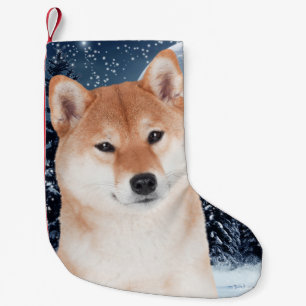 Shiba Inu WeihnachtsStrumpf Kleiner Weihnachtsstrumpf