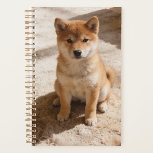 Shiba Inu Welpenplaner Planer (Vorderseite)