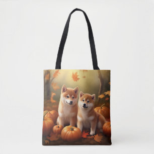Shiba Inu Welppy Autumn Delight Pumpkin