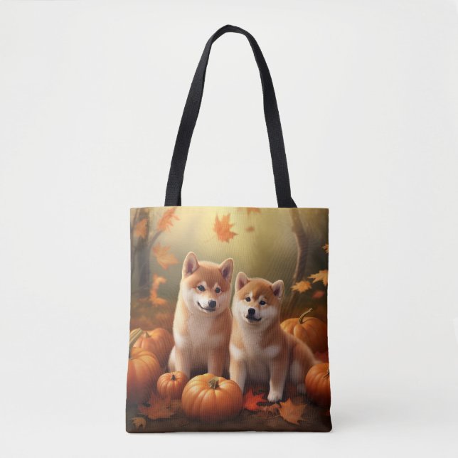 Shiba Inu Welppy Autumn Delight Pumpkin (Vorderseite)