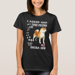 Shiba Ken Dog Mama Vater Kostüm Japanisch Shiba In T-Shirt