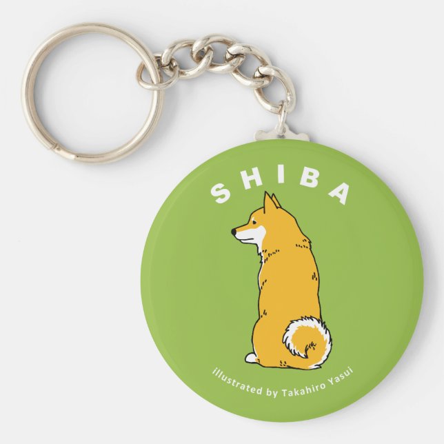 Shiba Keychain Schlüsselanhänger (Vorne)