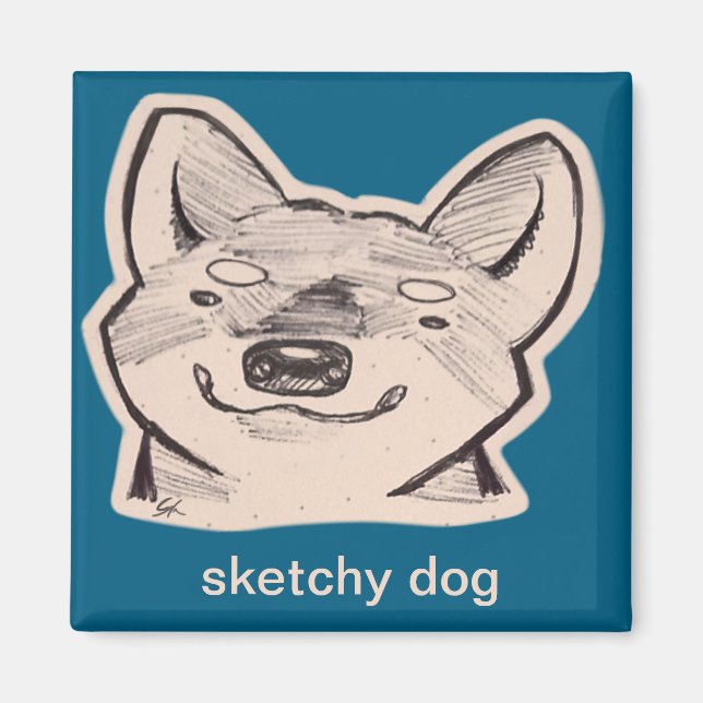 Shiba  magnet (Vorne)