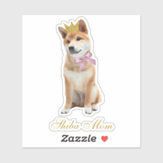 Shiba Mama Aufkleber